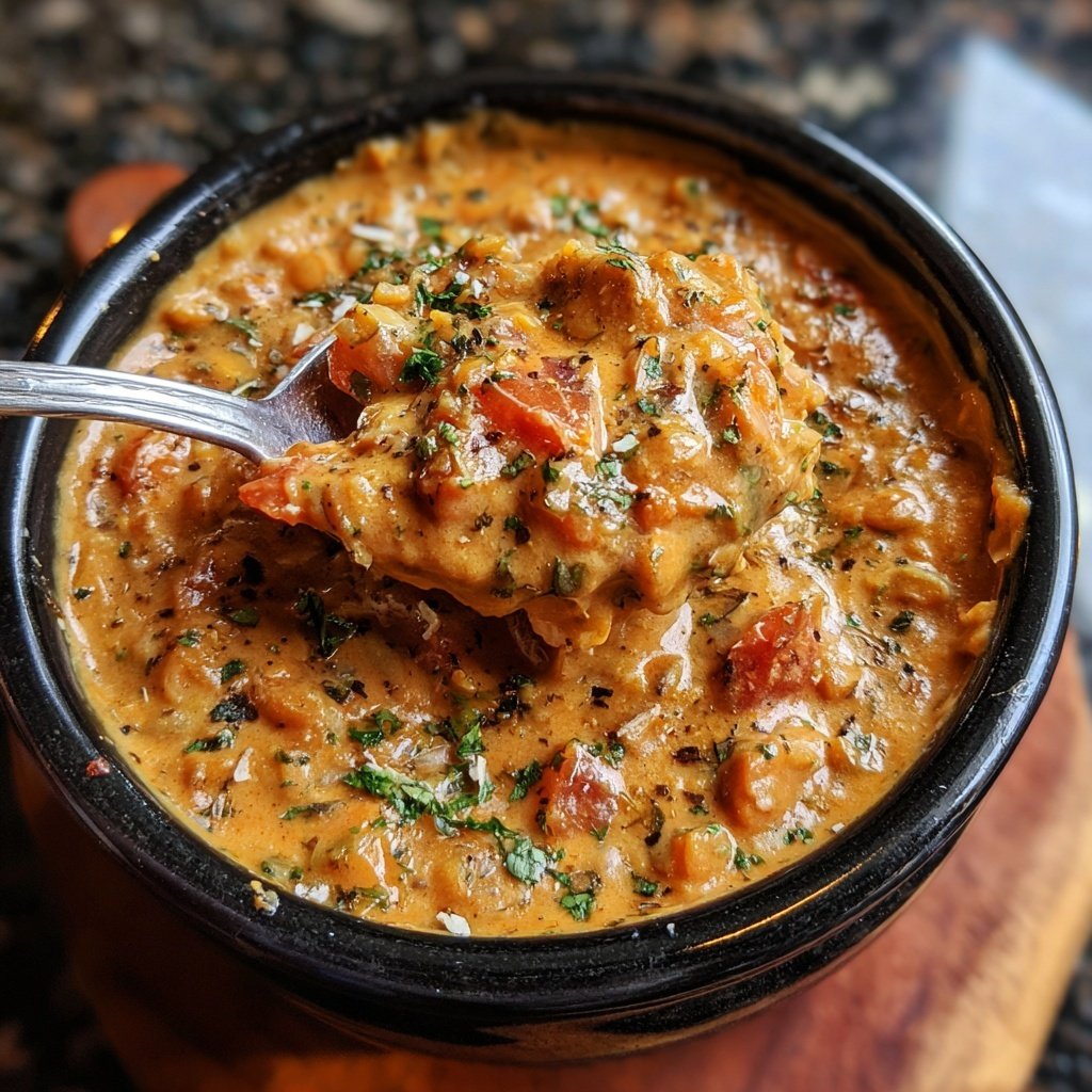 Creamy Tomato White Bean Lentils