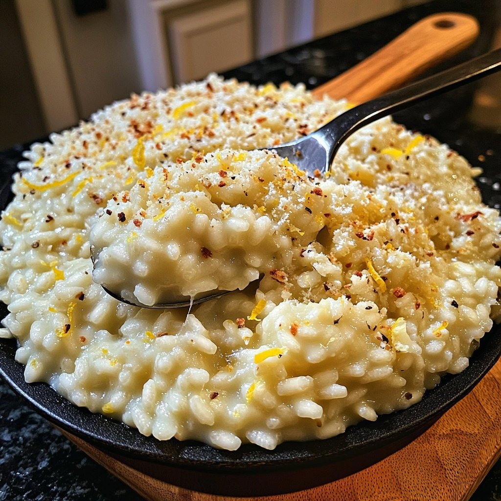 Romantic Lemon Parmesan Risotto