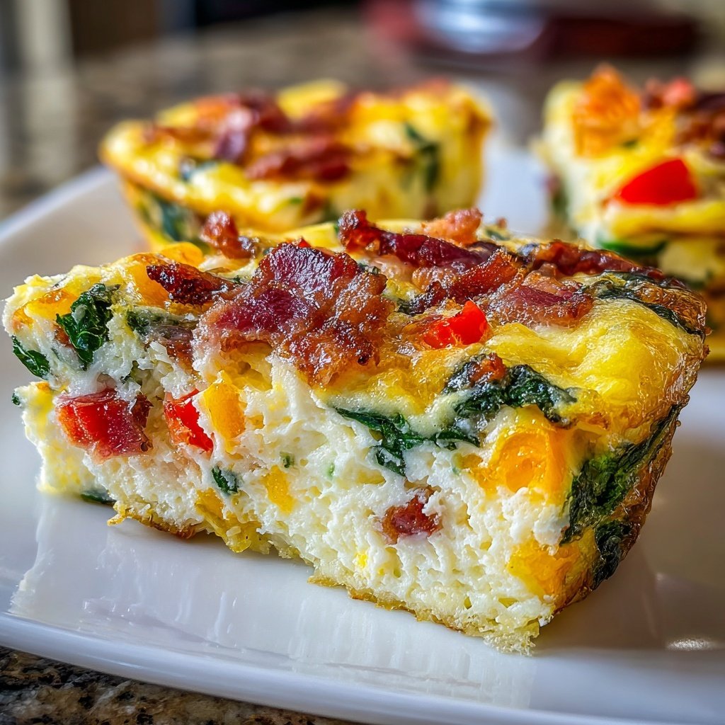 Keto Breakfast Egg Bake