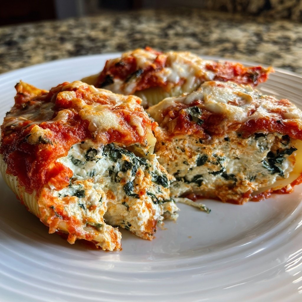 Sunday Veggie Stuffed Shells