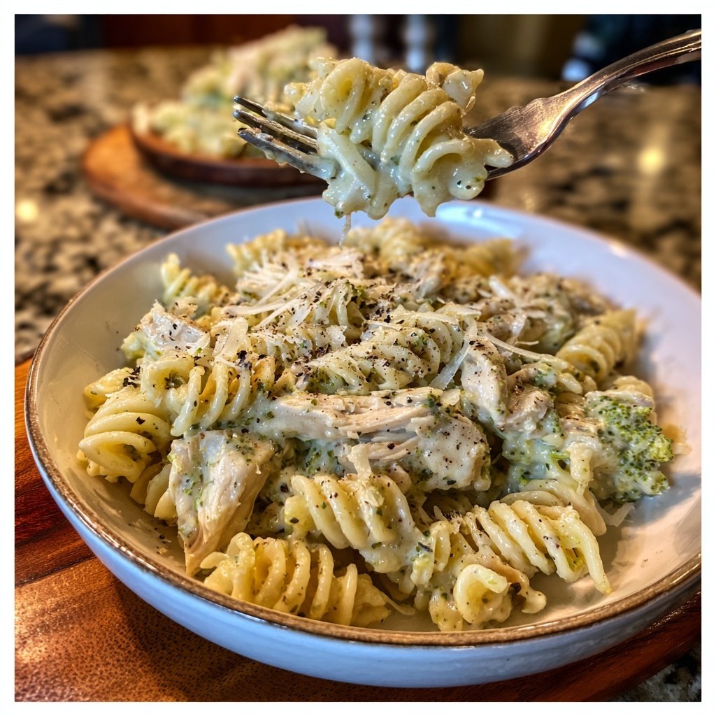 Rotisserie Chicken Broccoli Alfredo