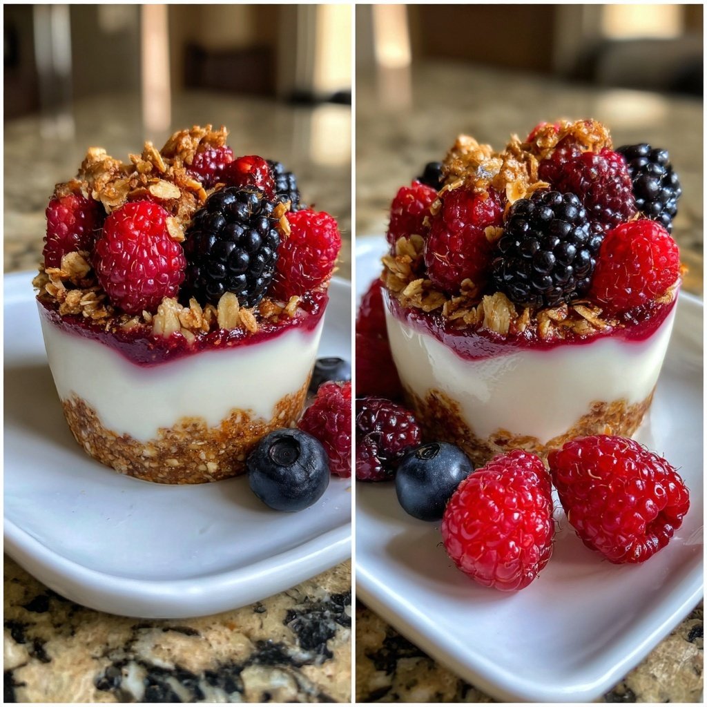 Berry Yogurt Breakfast Cups