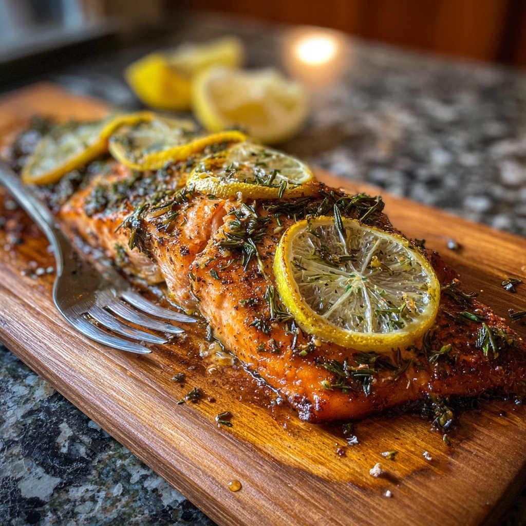 Easy Baked Healthy Salmon Dinner