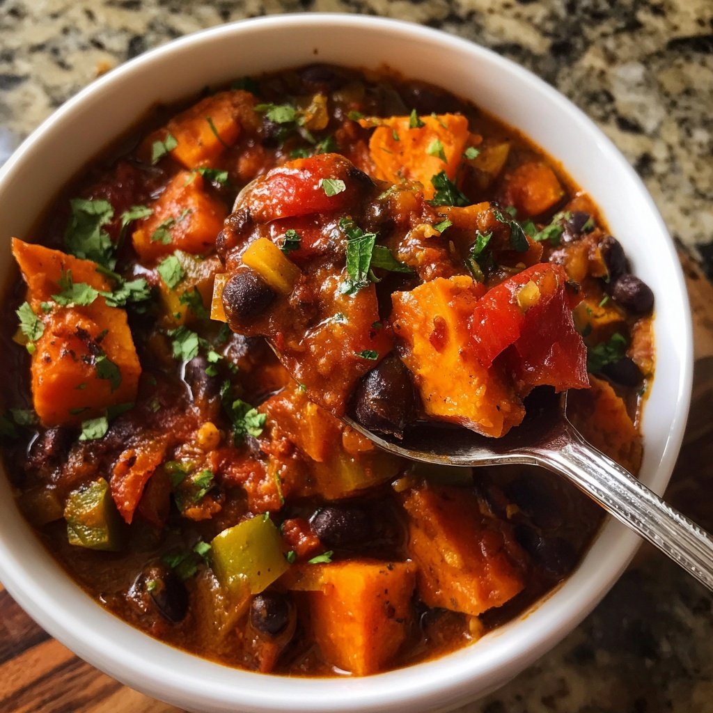Healthy Crockpot Sweet Potato Stew