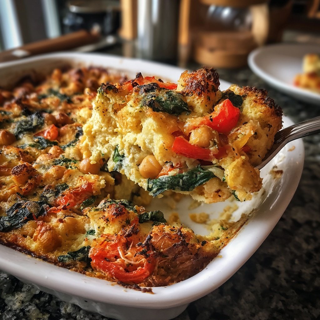 Baked Veggie Chickpea Bake