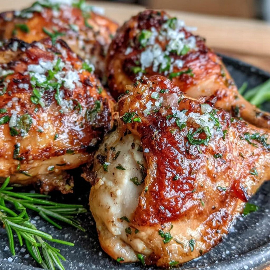 Drumstick Chicken With Lemon Herb Marinade