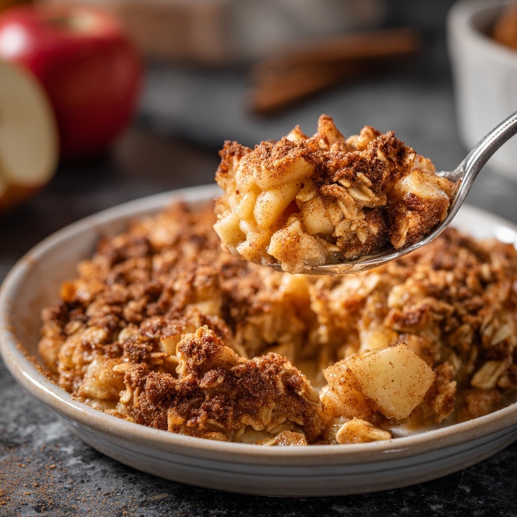 Apple Cinnamon Baked Oats
